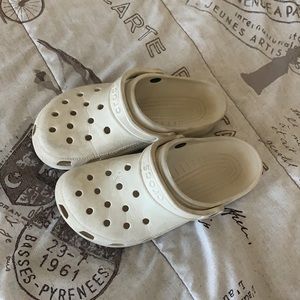 White Crocs
